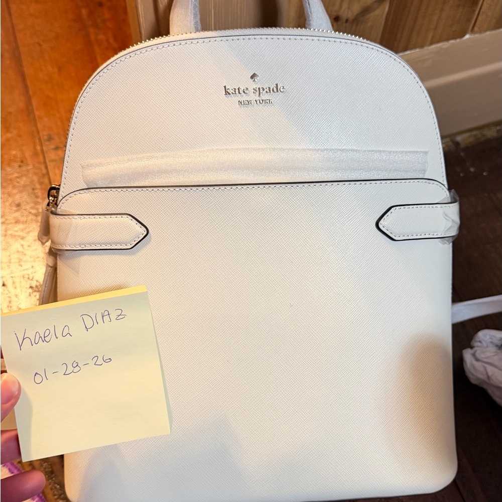 kate spade Cream Backpack